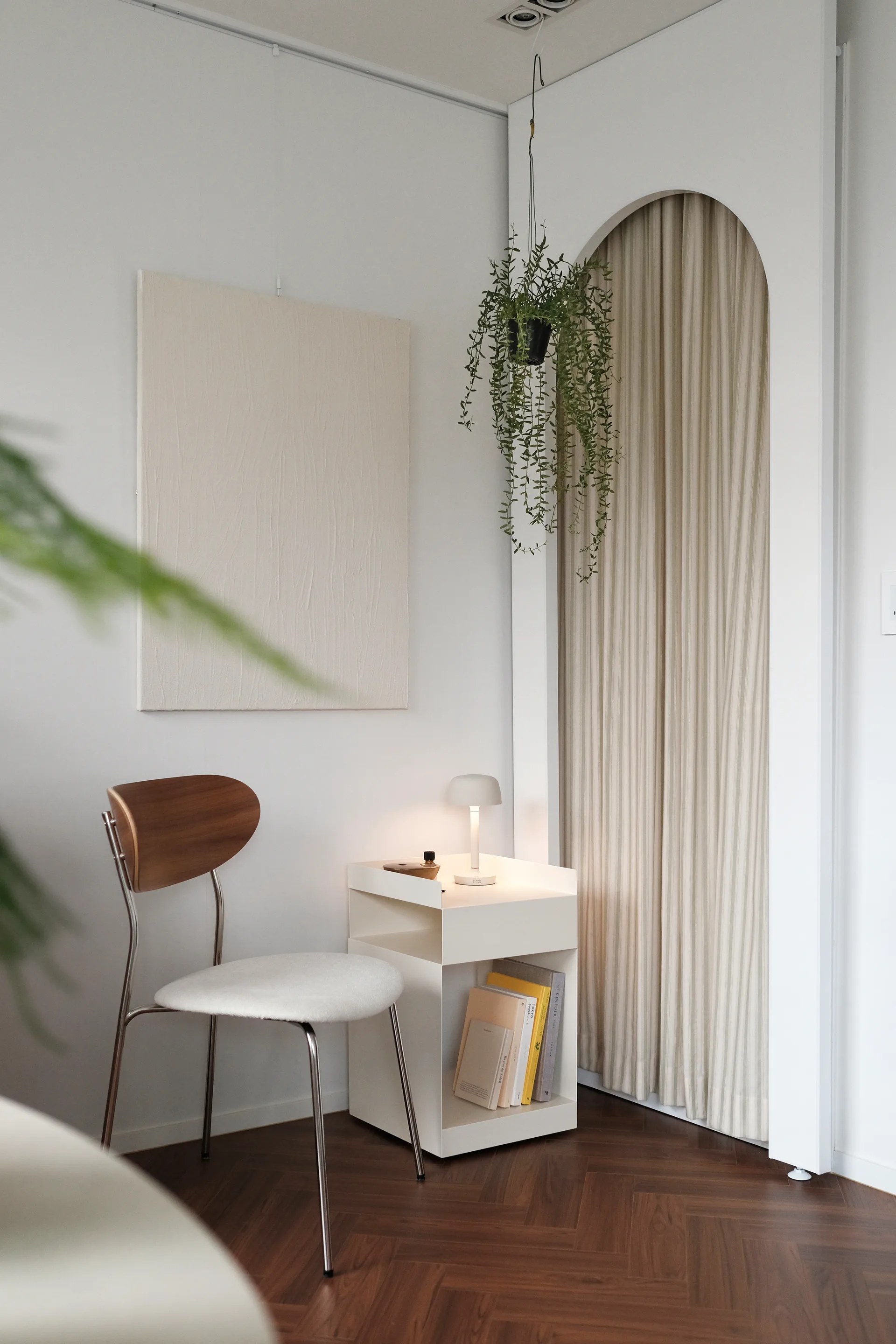 Halo draagbare tafellamp 25,5 cm, White Scandi Living