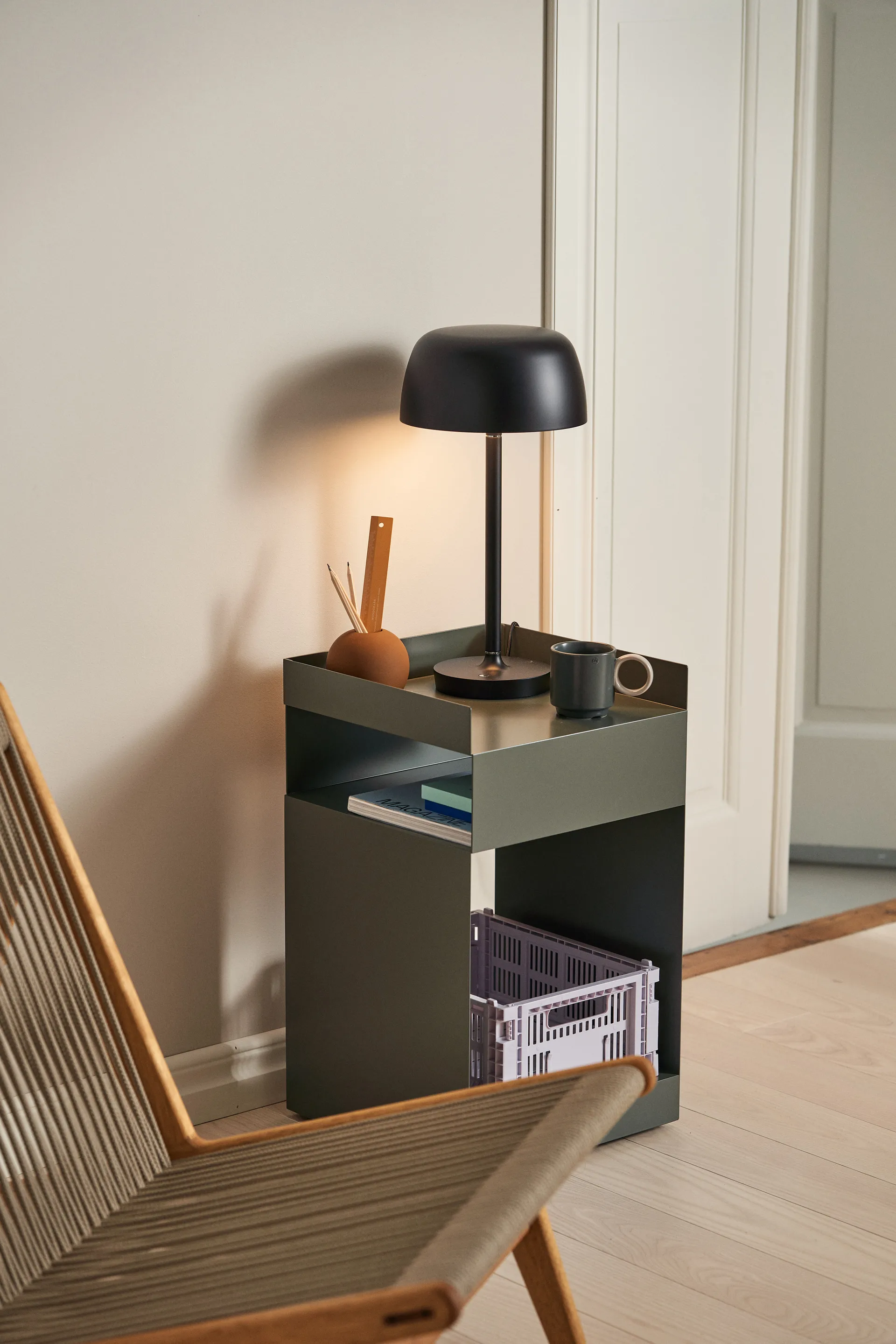 Halo tafellamp 45,5 cm, Black Scandi Living
