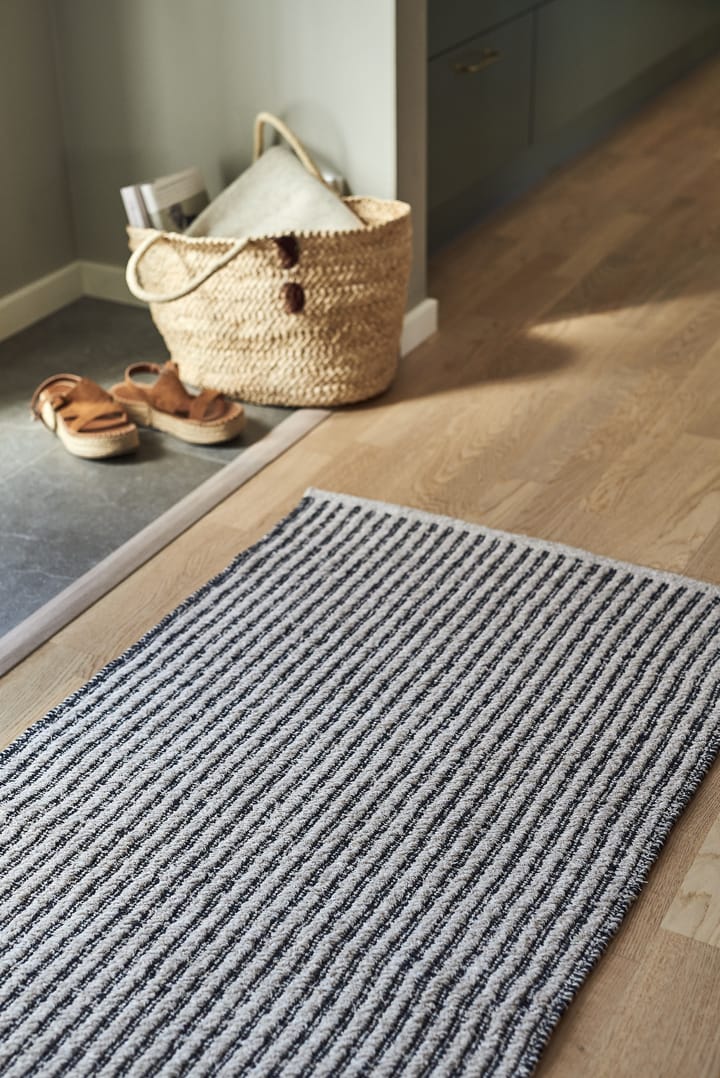 Harvest vloerkleed beige-zwart, 70x150cm Scandi Living