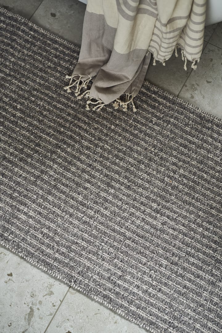 Harvest vloerkleed donkergrijs, 70x200cm Scandi Living