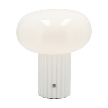 Haven tafellamp portabel 22 cm - Wit - Scandi Living