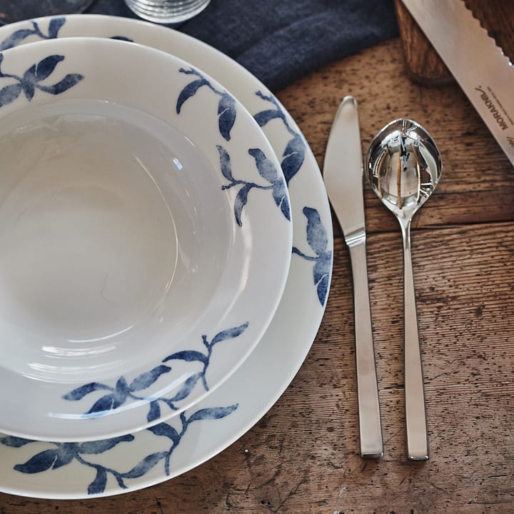 Havspil bord 28 cm 4-pak, blauw-wit Scandi Living
