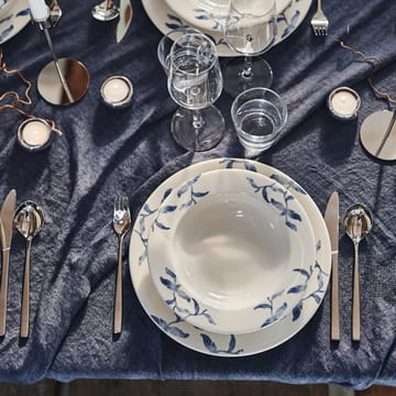 Havspil bord 28 cm 4-pak - blauw-wit - Scandi Living