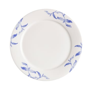 Havspil klein bord 21 cm 4-pak - blauw-wit - Scandi Living