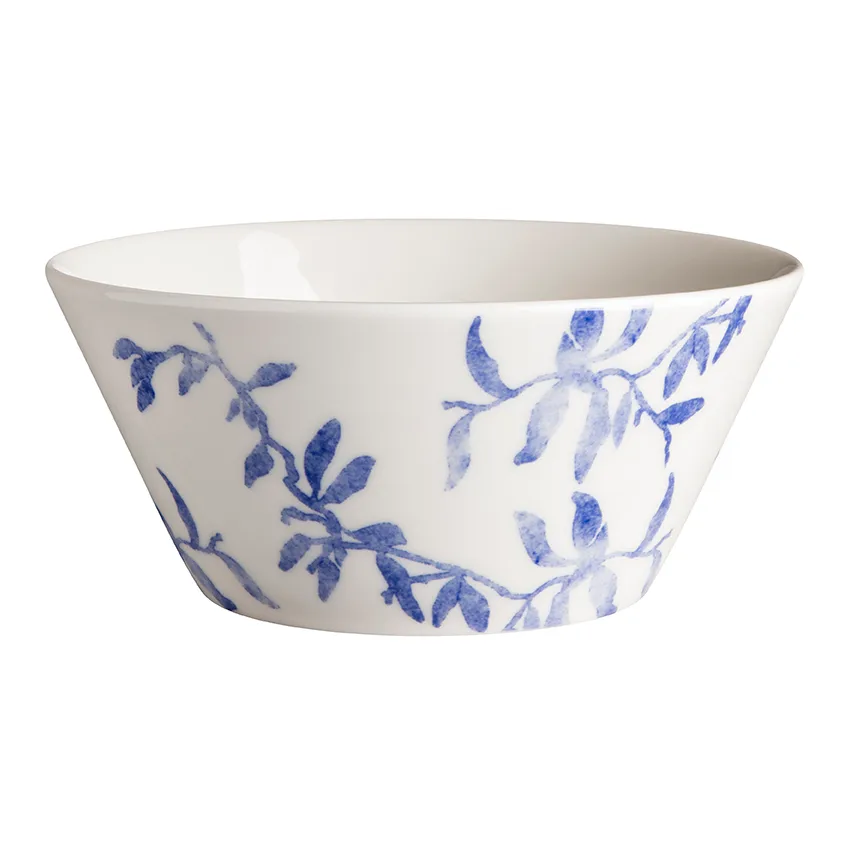 Havspil kom 60 cl 4-pak, blauw-wit Scandi Living