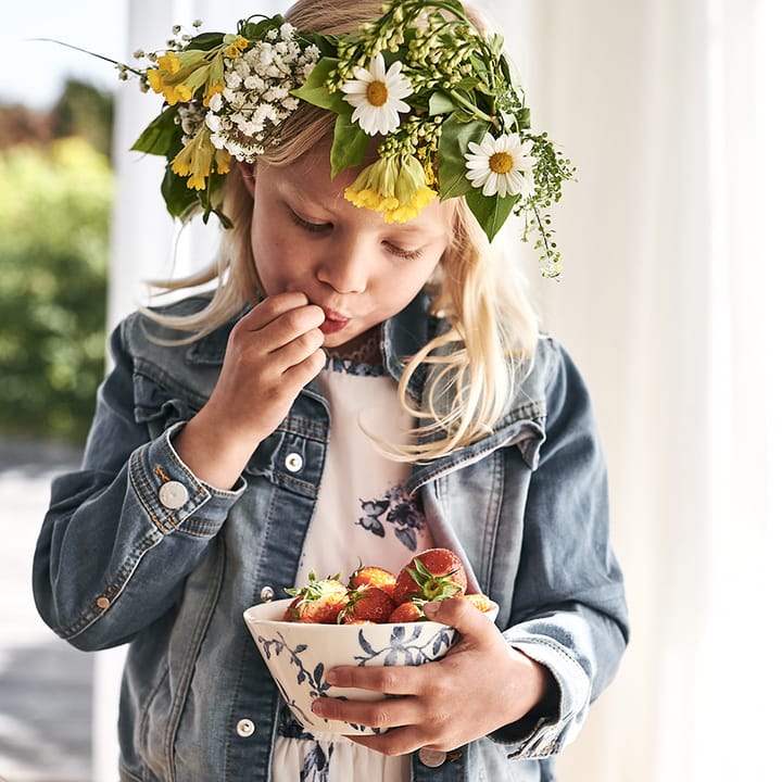 Havspil kom 60 cl 4-pak, blauw-wit Scandi Living