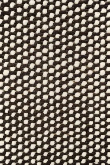 Hill vloerkleed  - Wit-bruin, 200x300 cm - Scandi Living