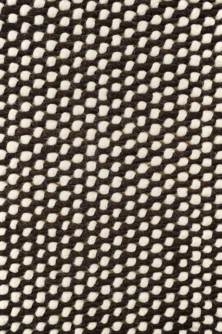 Hill vloerkleed wit/bruin, 170x240 cm Scandi Living