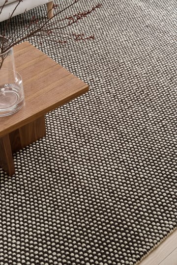 Hill vloerkleed wit/bruin - 170x240 cm - Scandi Living