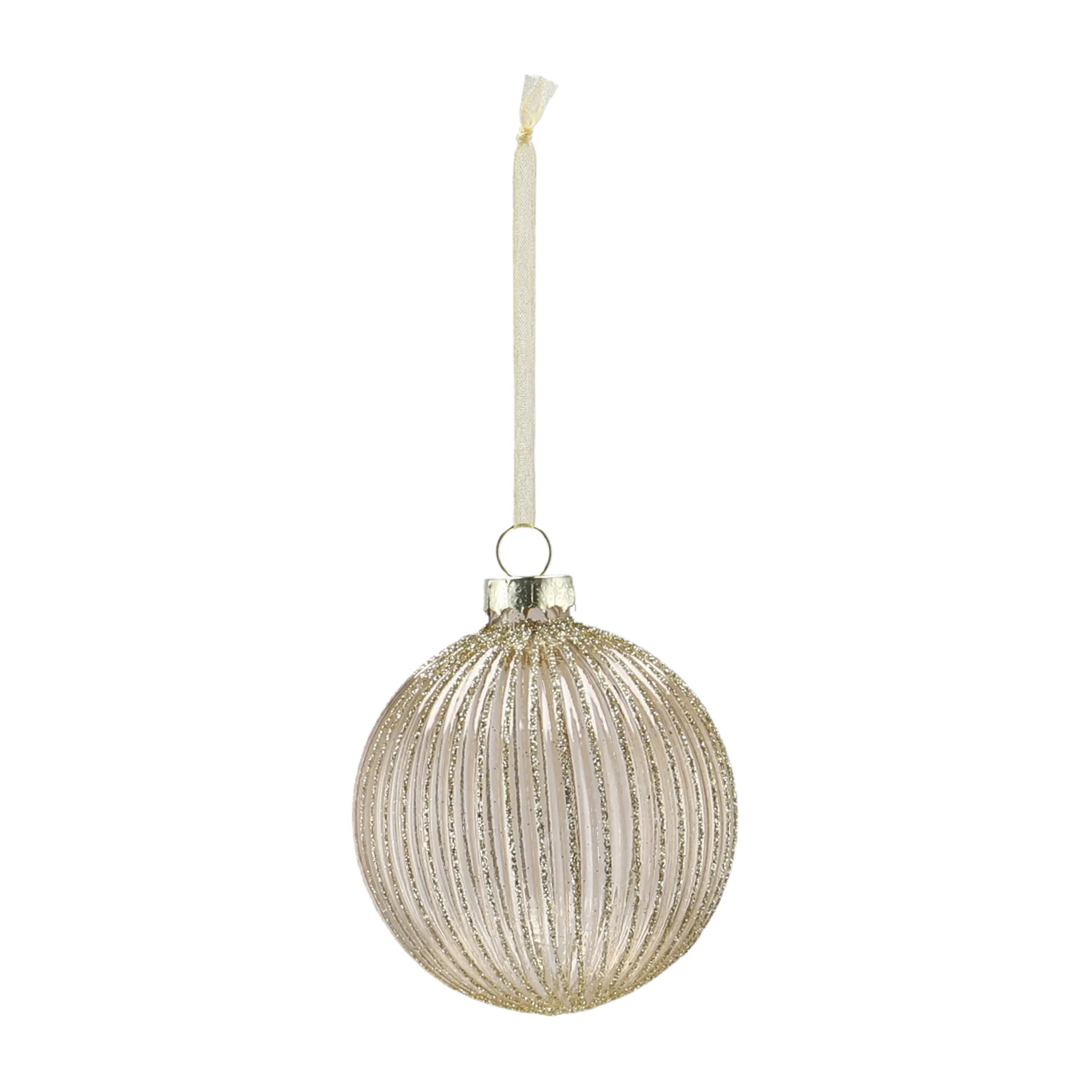 Holiday kerstballen 6-pack, Gold Scandi Living