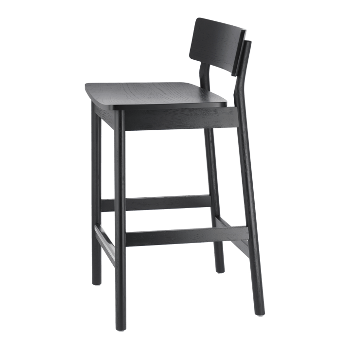 Horizon barkruk 67 cm, Black brushed oak Scandi Living