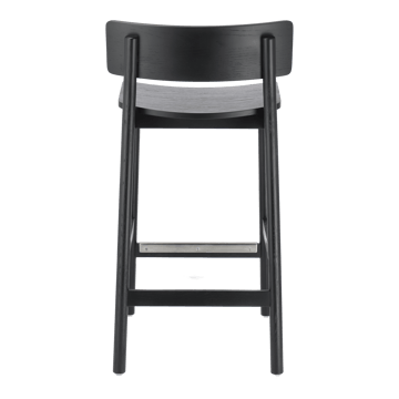 Horizon barkruk 67 cm - Black brushed oak - Scandi Living