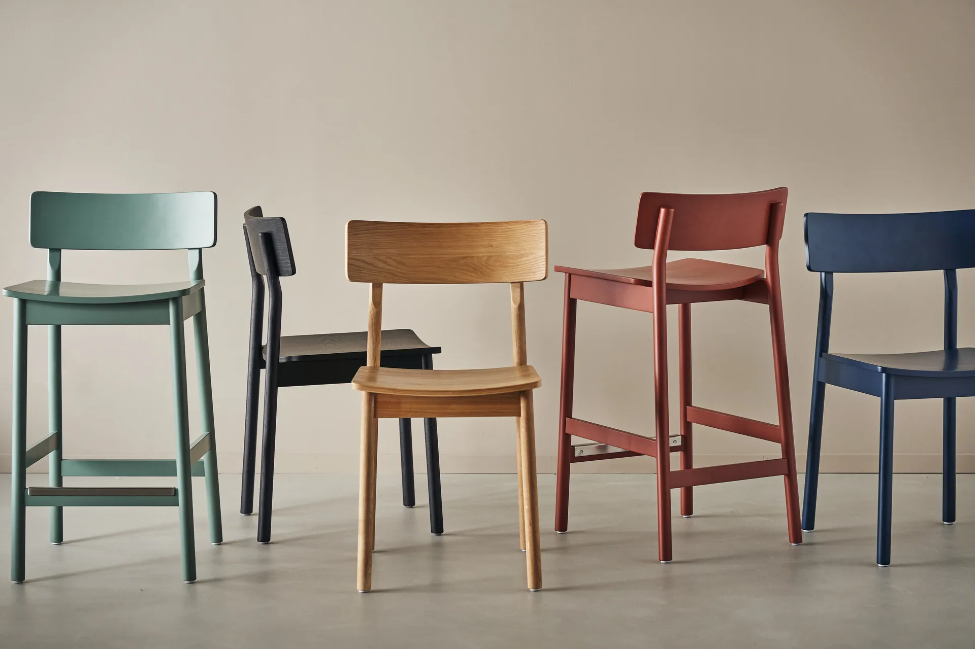 Horizon stoel, Laqurered oak Scandi Living