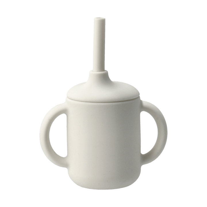 Idun beker met rietje siliconen 120 ml, Vanilla Scandi Living