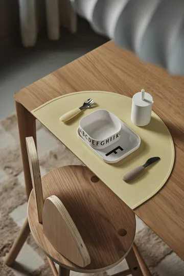 Idun beker met rietje siliconen 120 ml - Vanilla - Scandi Living