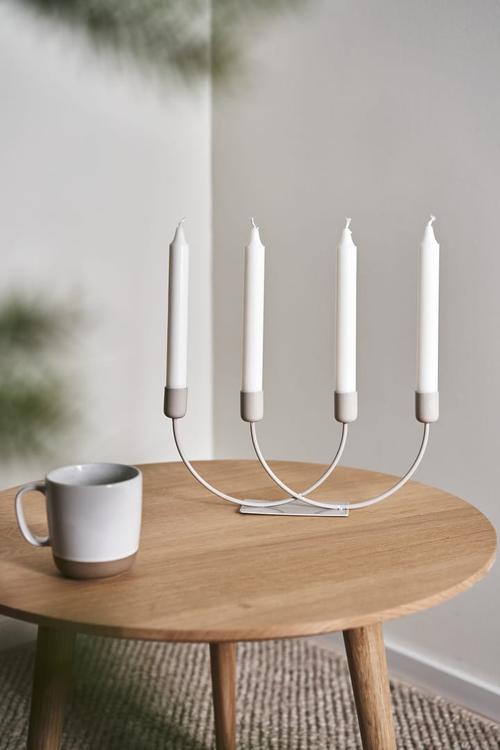 Joy kandelaar, Beige Scandi Living