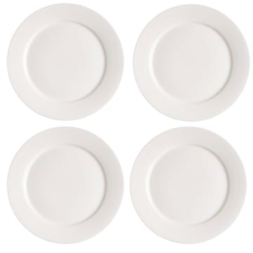 Kalk bord 28 cm 4-pak - wit - Scandi Living