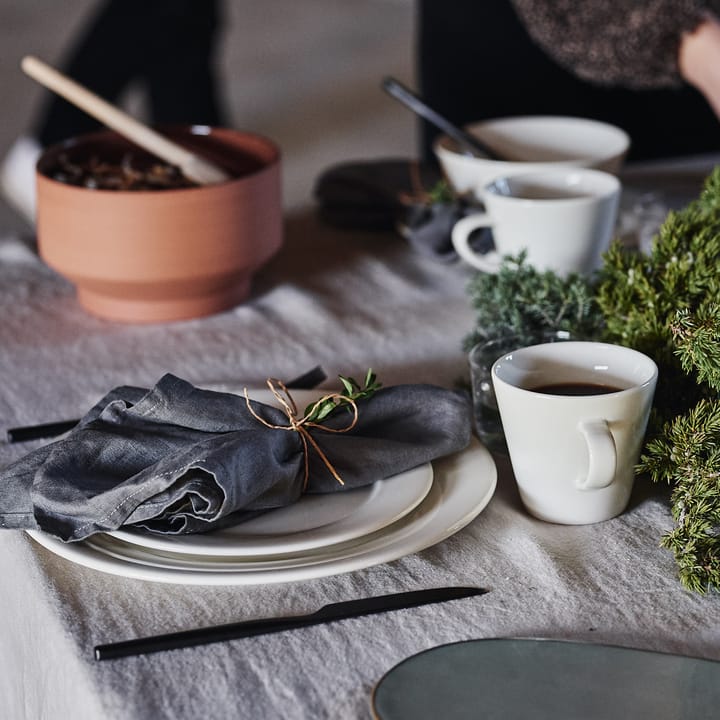 Kalk bord 28 cm 4-pak, wit Scandi Living