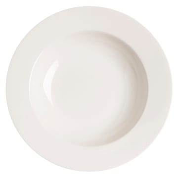 Kalk diep bord 23 cm 4-pak - wit - Scandi Living