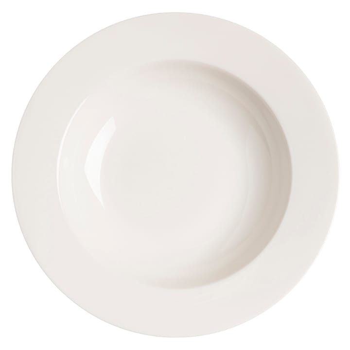 Kalk diep bord 23 cm 4-pak, wit Scandi Living