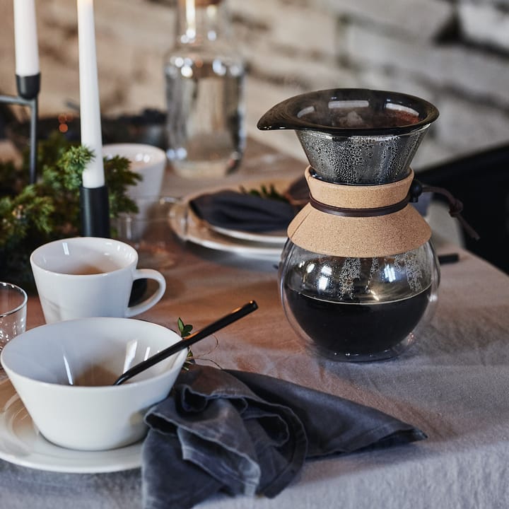 Kalk kom 60 cl 4-pak, wit Scandi Living
