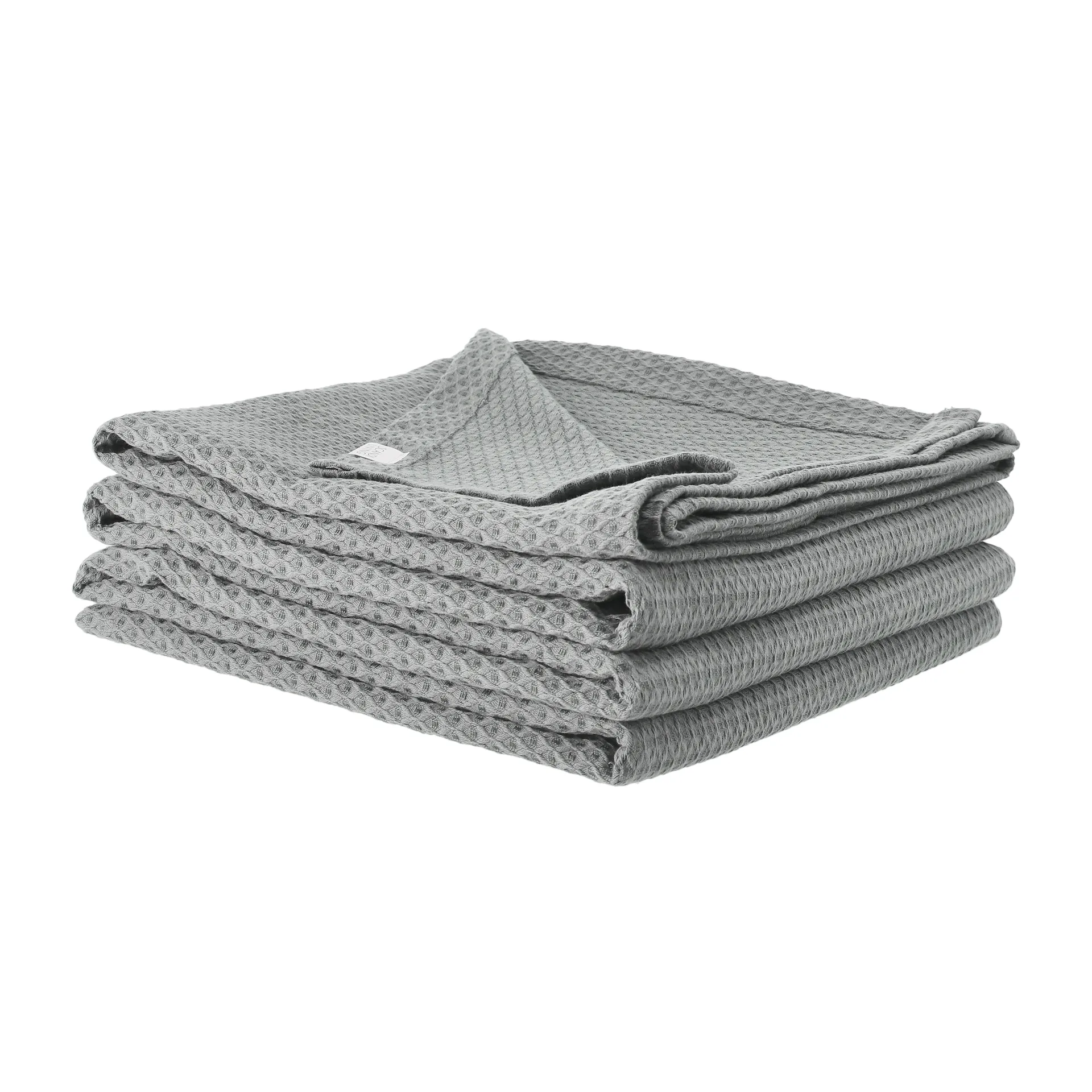 Kimono bedsprei 260 x 260 cm., dusty petrol Scandi Living