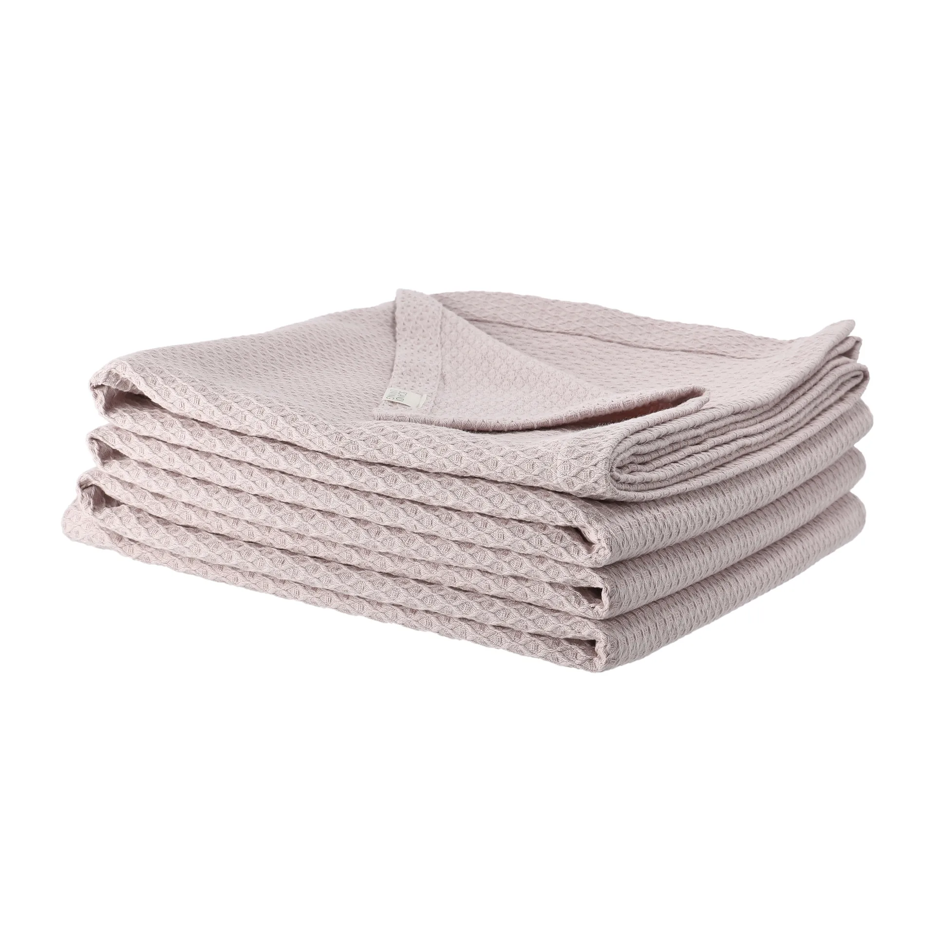 Kimono bedsprei 260 x 260 cm., dusty rose (roze) Scandi Living