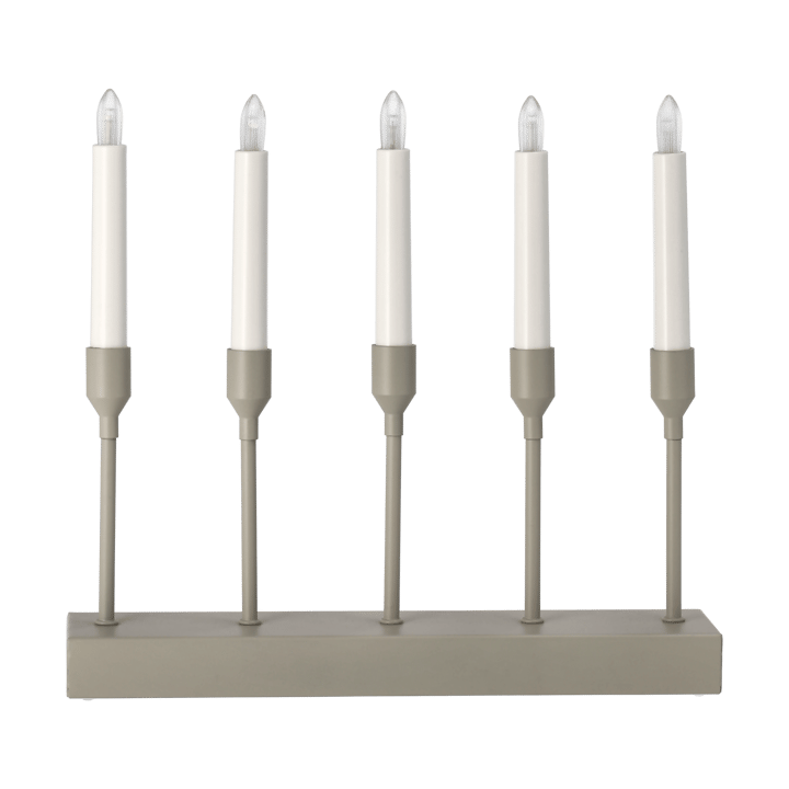 Kindle portabel adventskandelaar 30 cm - Beige - Scandi Living
