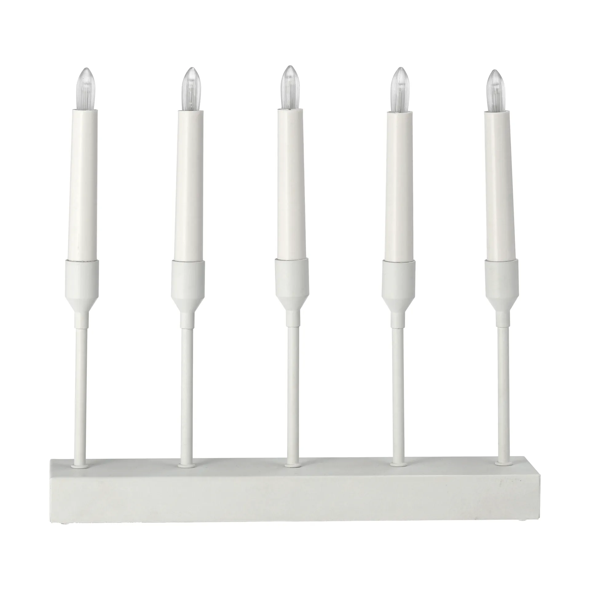 Kindle portabel adventskandelaar 30 cm, Wit Scandi Living