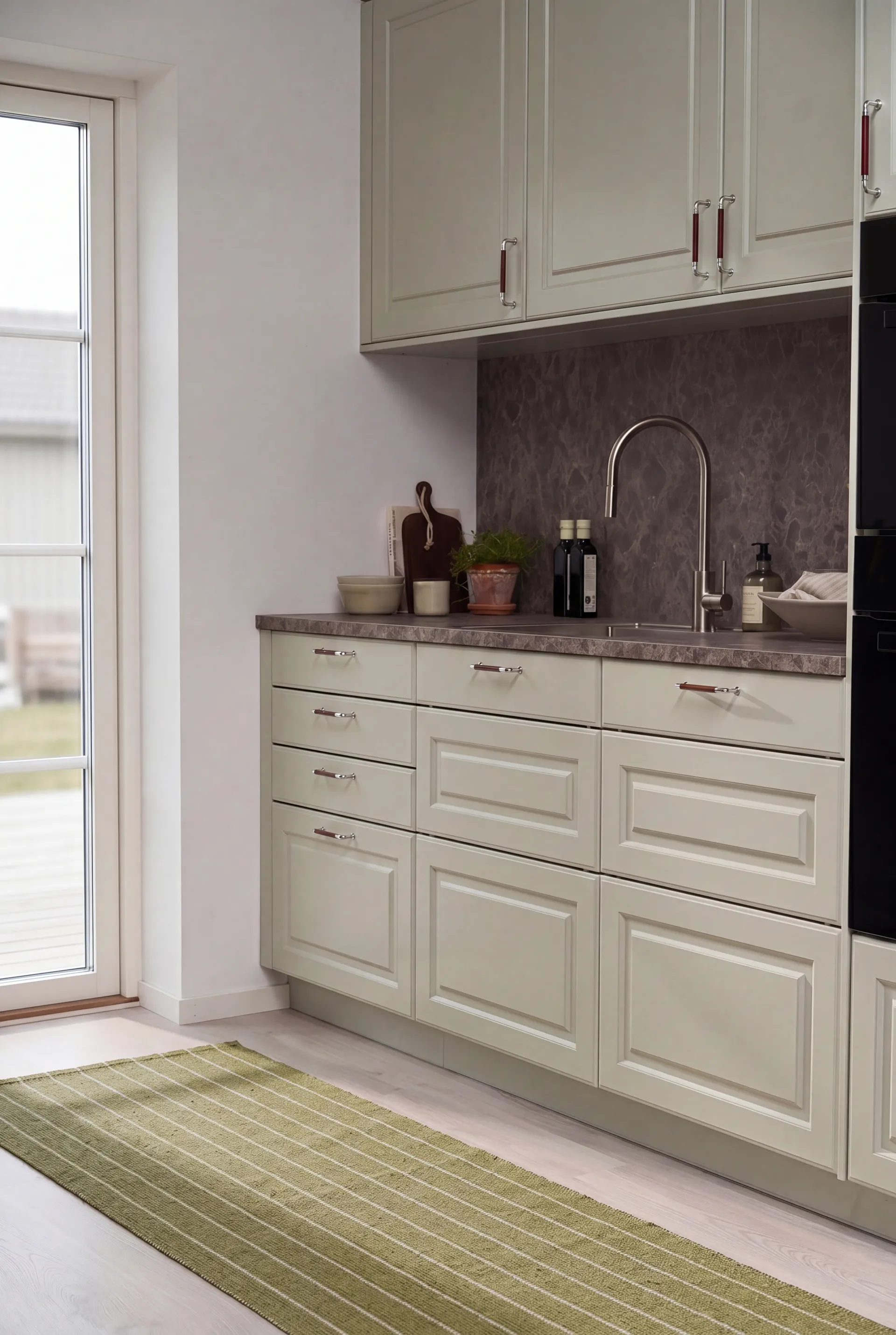 Lane loper, Olive green, 70x200 cm Scandi Living