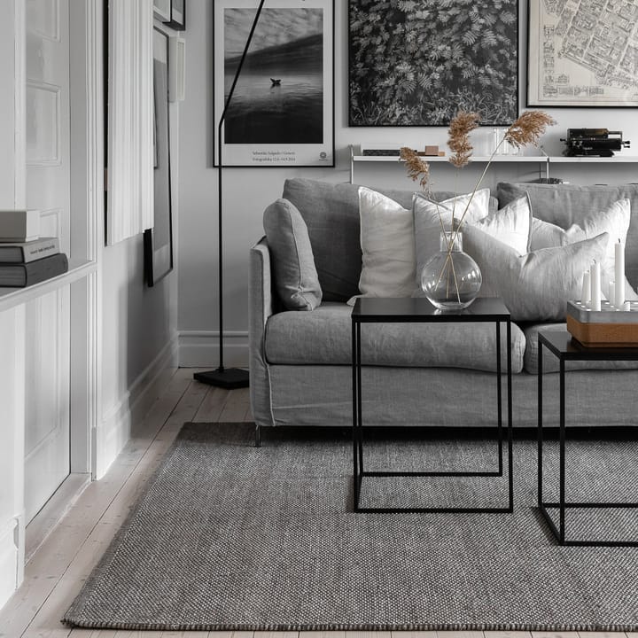 Lea wollen vloerkleed naturel grijs, 200x300 cm Scandi Living
