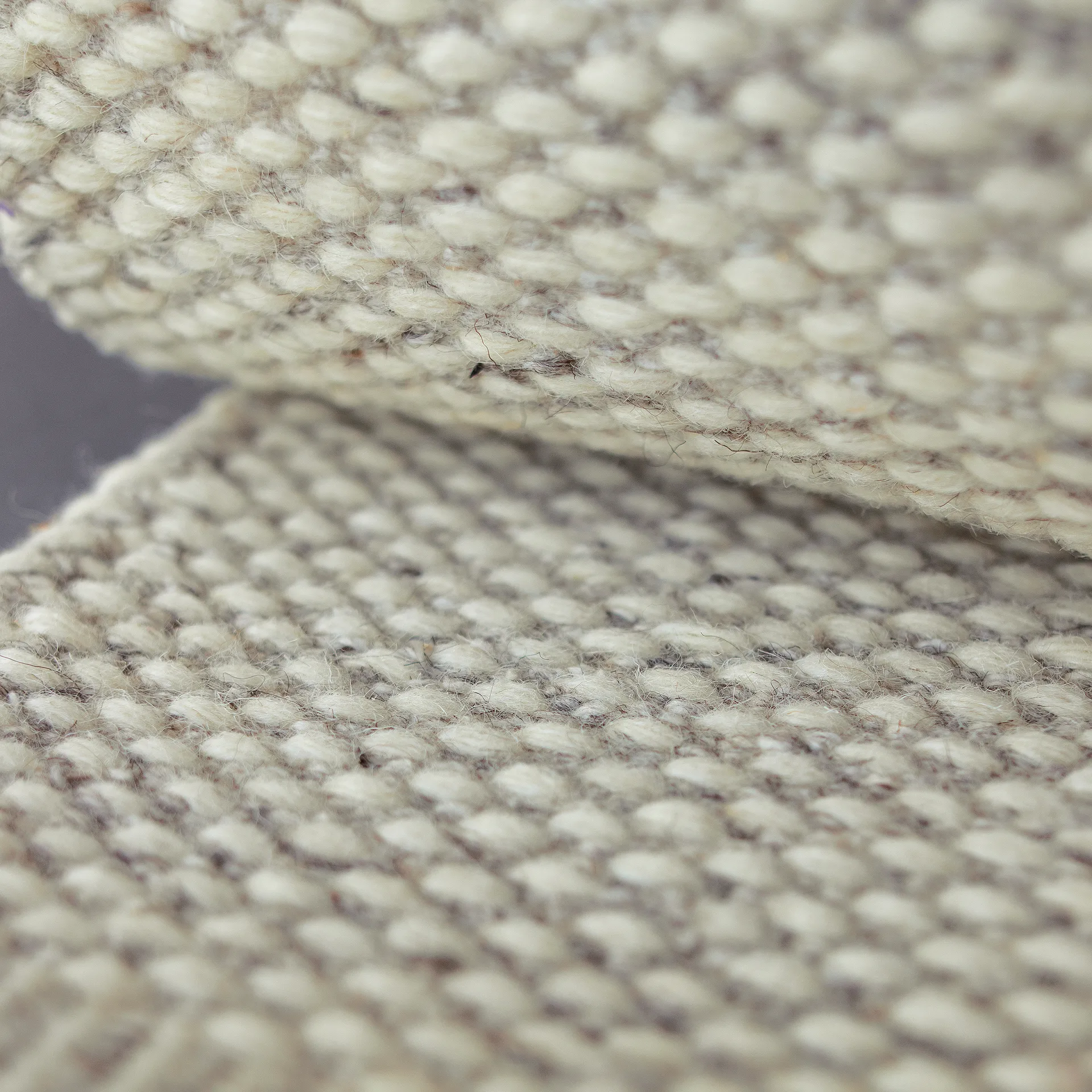 Lea wollen vloerkleed natuurwit, 170x240 cm Scandi Living