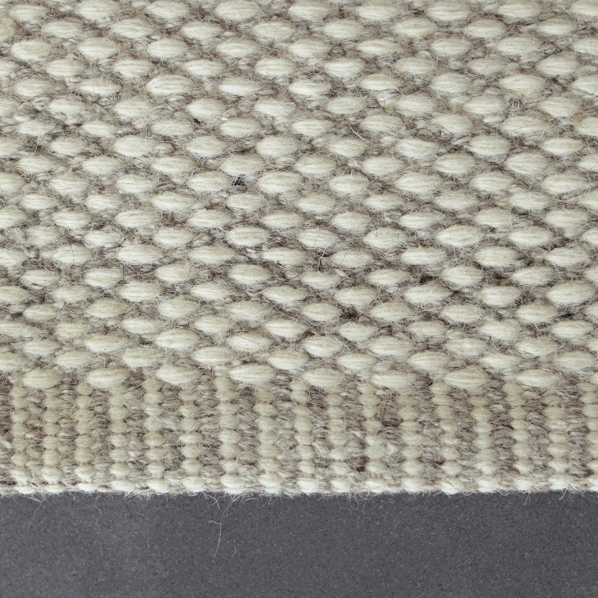 Lea wollen vloerkleed natuurwit, 170x240 cm Scandi Living