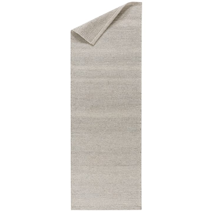 Lea wollen vloerkleed natuurwit, 80x240 cm Scandi Living