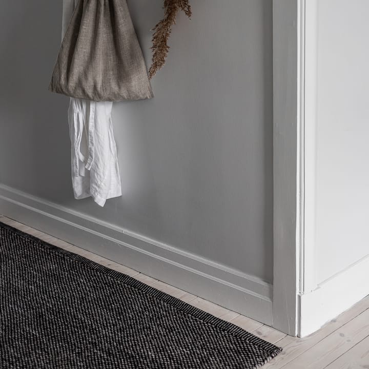 Lea wollen vloerkleed zwart, 200x300 cm Scandi Living