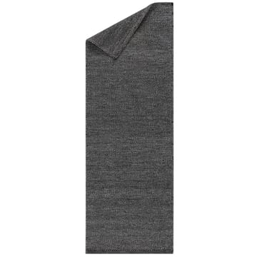 Lea wollen vloerkleed zwart - 80x240 cm - Scandi Living