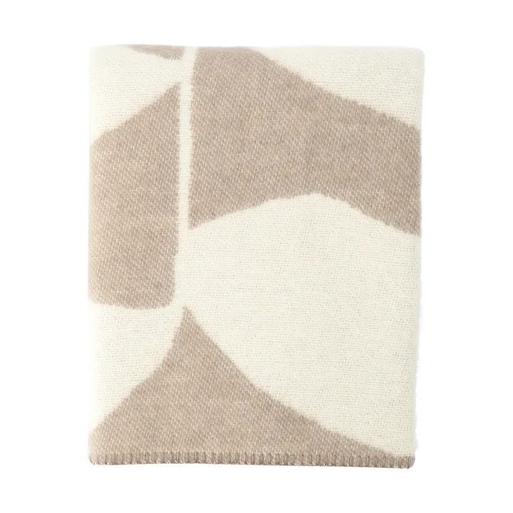 Leaf wollen plaid 130x180 cm - Mole - Scandi Living