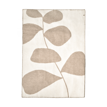 Leaf wollen plaid 130x180 cm - Mole - Scandi Living