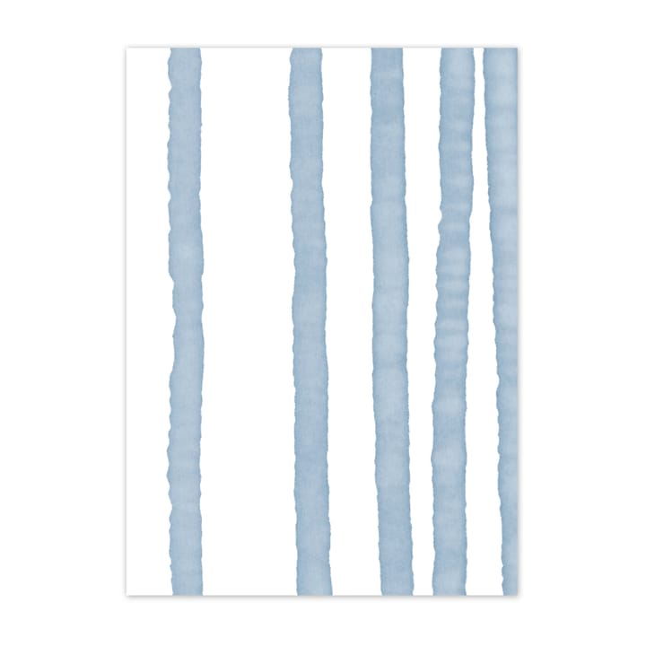 Lineage poster blauw, 50x70 cm Scandi Living