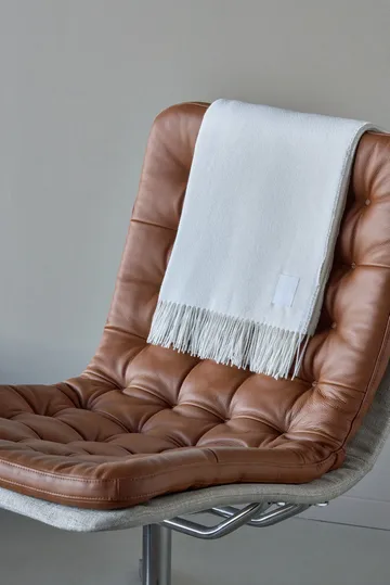 Loom katoenen plaid 125x170 cm - Birch - Scandi Living