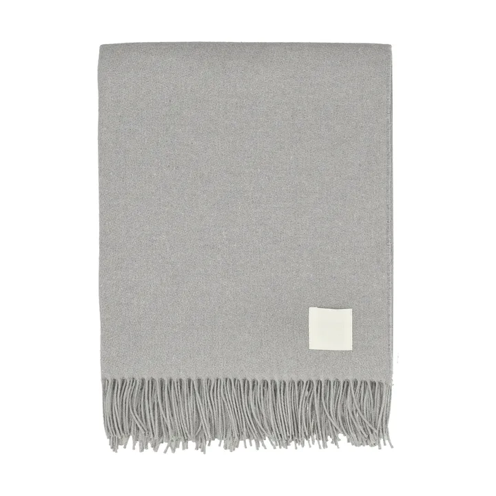 Loom katoenen plaid 125x170 cm - Fog - Scandi Living
