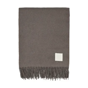 Loom katoenen plaid 125x170 cm - Taupe - Scandi Living