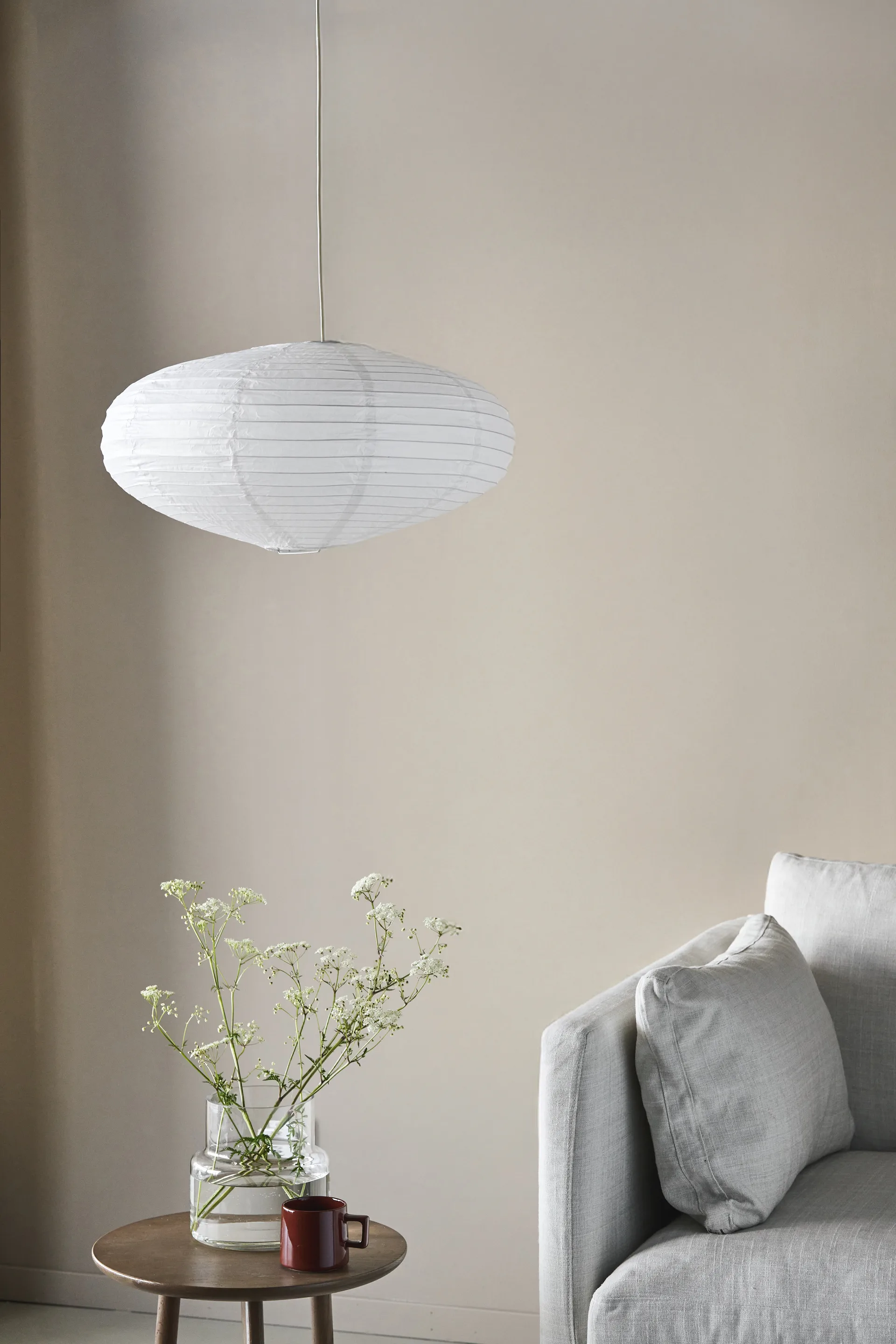 Lucent lampenkap ovaal, Ø40 cm Scandi Living