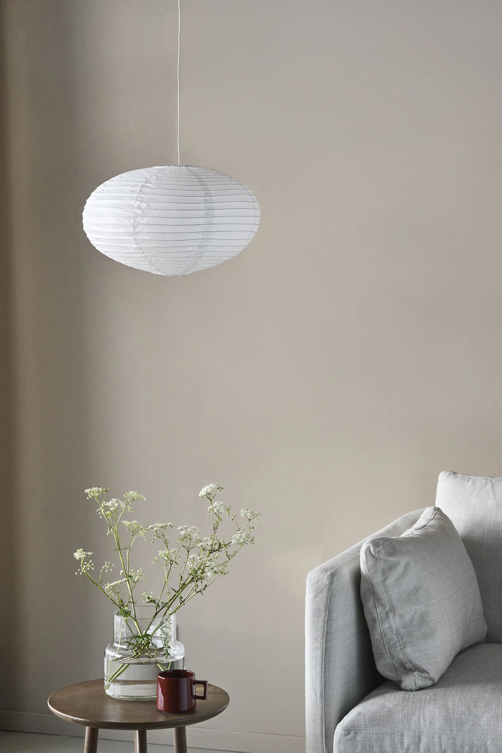 Lucent lampenkap ovaal, Ø53 cm Scandi Living