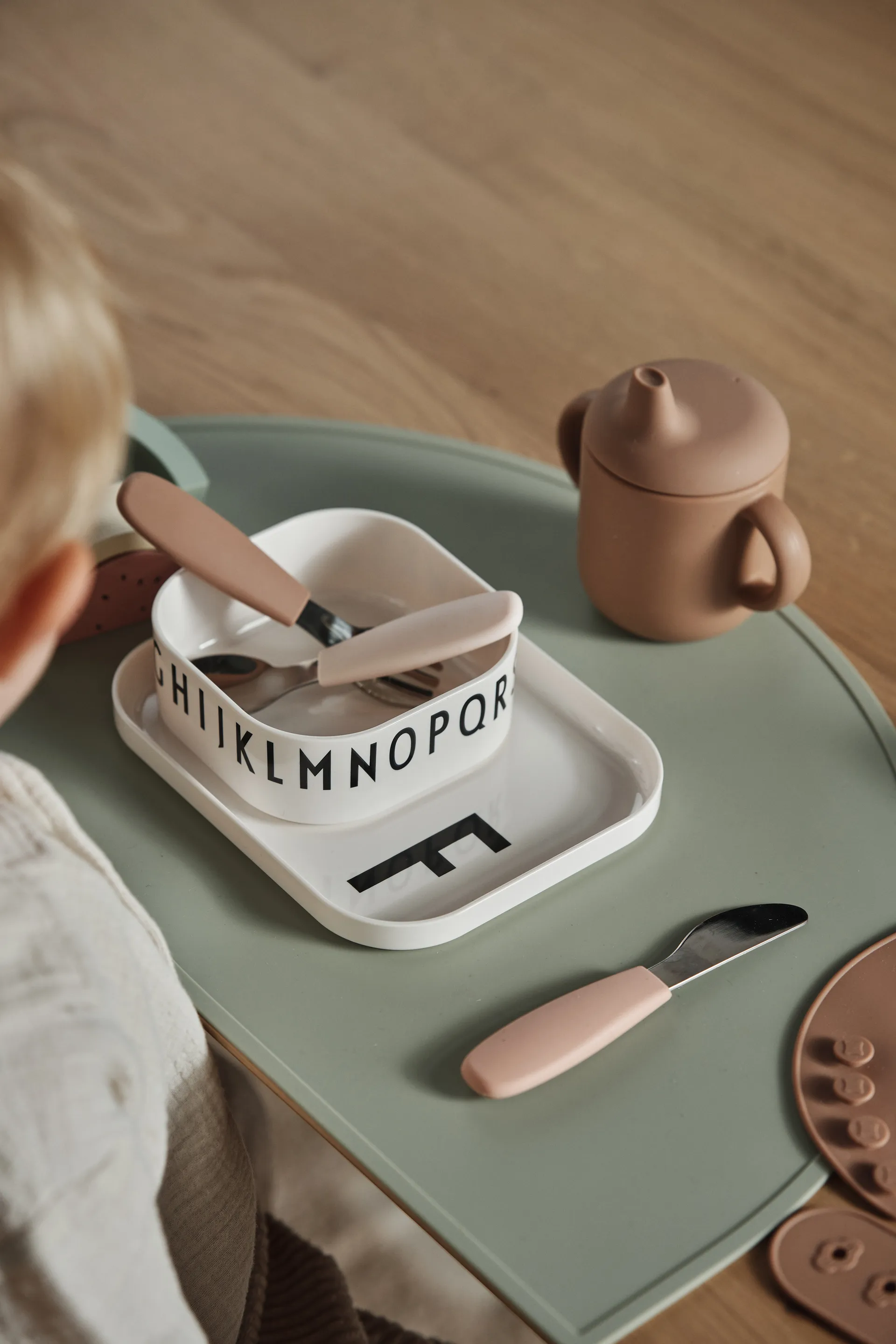 Lumi onderzetter siliconen, Green Scandi Living