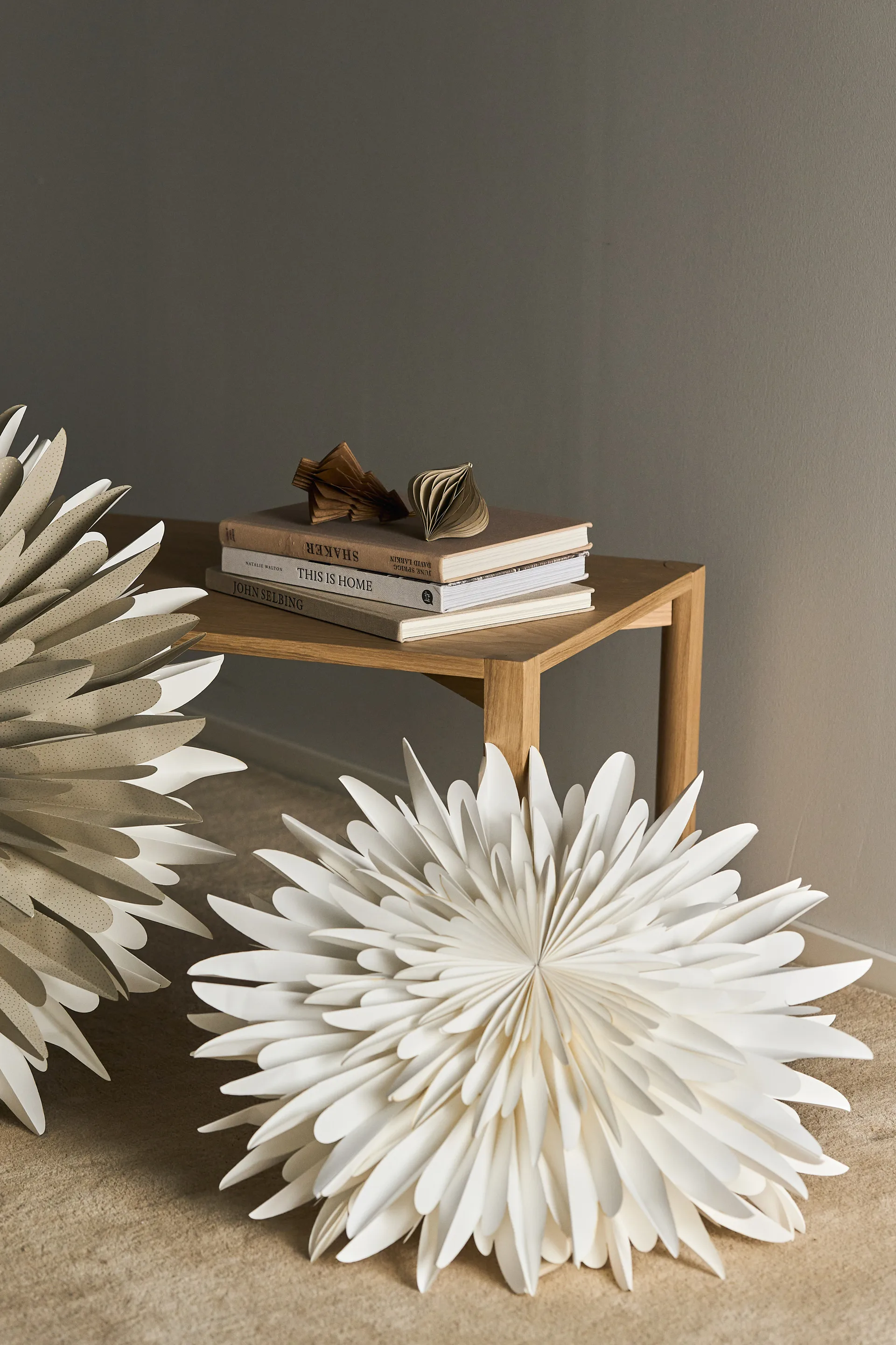 Luna adventsster wit, 60 cm Scandi Living