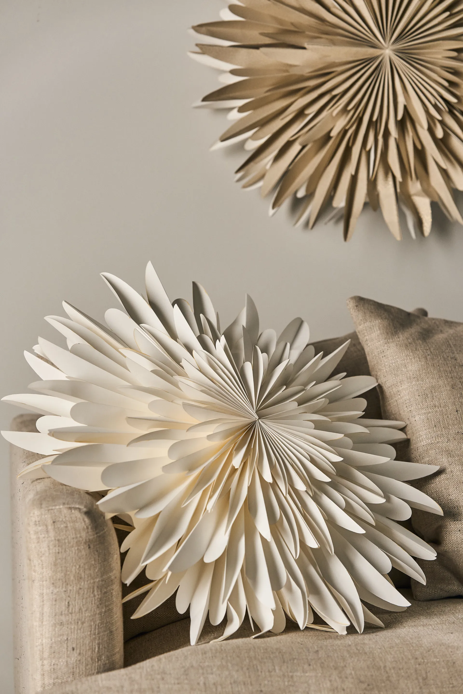 Luna adventsster wit, 60 cm Scandi Living