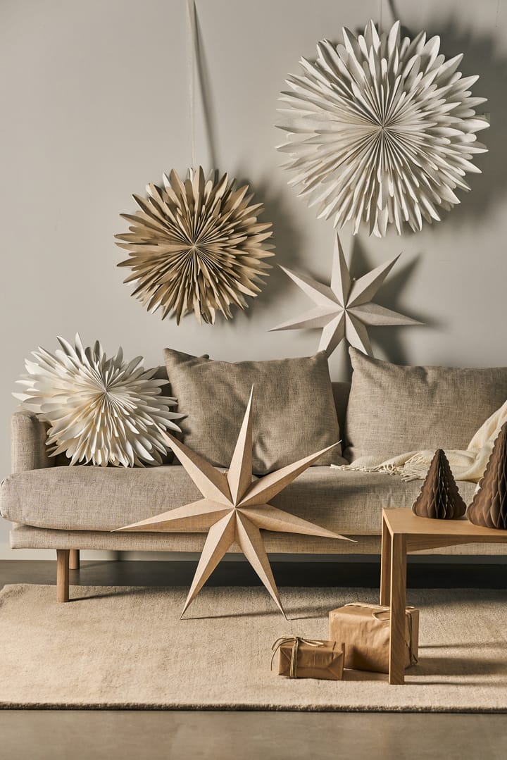 Luna adventsster wit, 60 cm Scandi Living