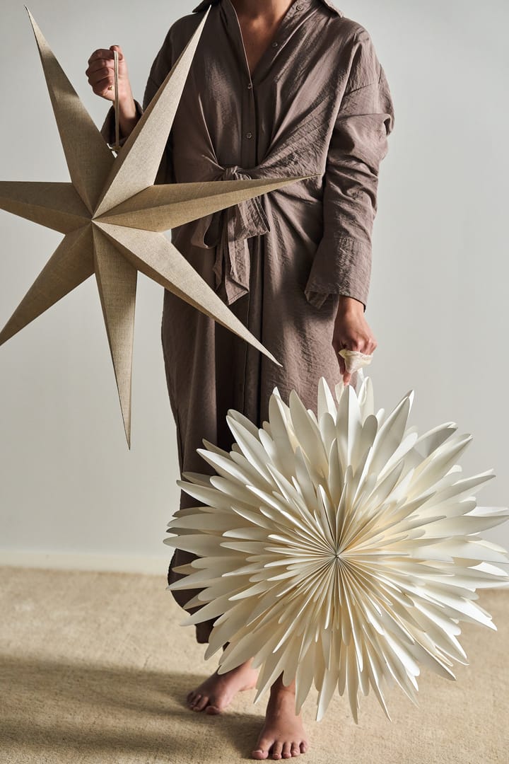 Luna adventsster wit, 60 cm Scandi Living