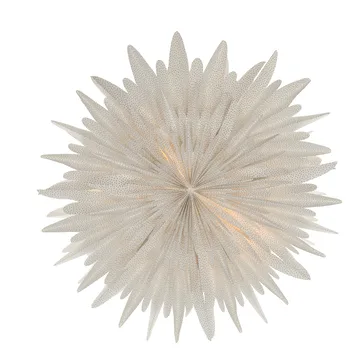 Luna adventsster wit met stippen - 60 cm - Scandi Living